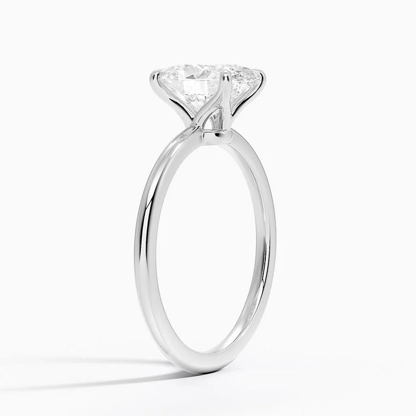Halo Cushion Engagement Ring with Eternity Band NCH2204 2